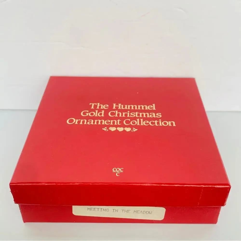 1986 Hummel Gold Ornament